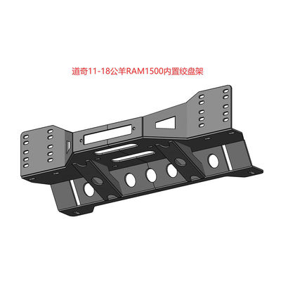 Đòi đệm phía trước cho Dodge Universal Winch Lốp Jerrycan Carrier Bull Bar Đòi đệm xe phía sau