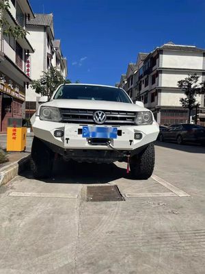 Volkswagen Amarok phụ tùng ô tô thép Winch Bull Bar Băng chắn phía trước với người mang lốp xe