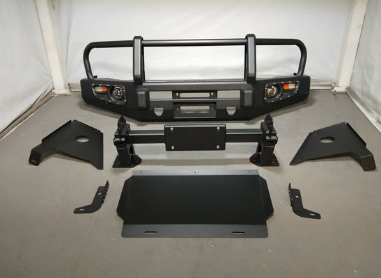3.0-5.0mm Độ dày Toyota 4Runner Winch Bull Bar Bumper phía trước với máy giữ Jerrycan