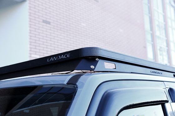 Landace Logo 4x4 Thiết bị phụ kiện bên ngoài xe hơi nhôm Wind Fairing Roof Rack Tray Platform Luggage Bracket For Tank 300 BLACK