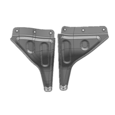 Bảng trượt của Compass Jeep với bảo vệ bên dưới cơ thể truyền tải trong lớp phủ bột