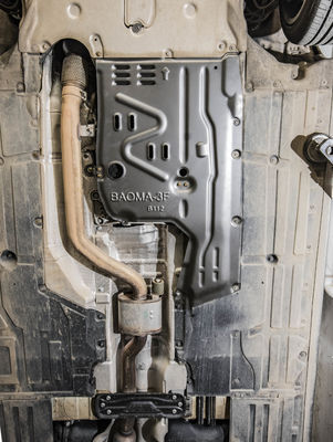 Bụi phủ BMW Transmission Skid tấm bảo vệ tấm bảo vệ dưới thân cao-