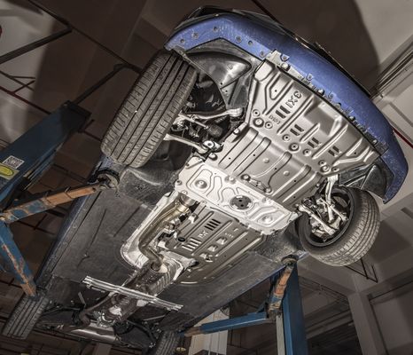 BMW phụ kiện bên ngoài Sơn trượt bằng hợp kim nhôm với lớp phủ bột