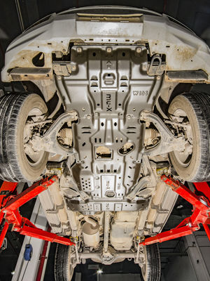 Bàn giáp bảo vệ bể nhiên liệu tấm trượt cho ISUZU MU-X DMAX phù hợp với kích thước ban đầu