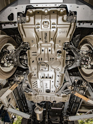 Bàn giáp bảo vệ bể nhiên liệu tấm trượt cho ISUZU MU-X DMAX phù hợp với kích thước ban đầu