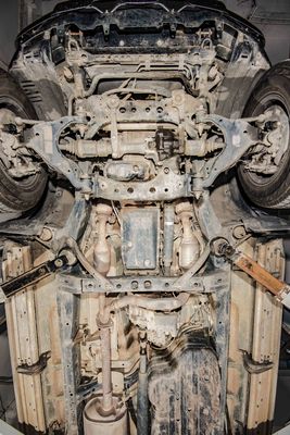 Mô hình xe Toyota Prado LC120 3D Skid Plate cho bể nhiên liệu và vỏ chuyển