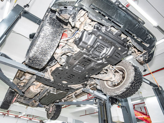 Thích hợp cho Toyota Prado LC150 OEM 3D Skid Plate cho bể nhiên liệu Áo bảo vệ dưới thân