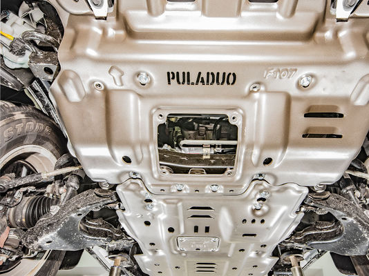 Thích hợp cho Toyota Prado LC150 OEM 3D Skid Plate cho bể nhiên liệu Áo bảo vệ dưới thân