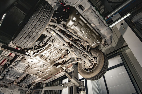 Jeep Wrangler xe điện lai 3D bảo vệ bên dưới cơ thể pin bảo vệ Silver Shield