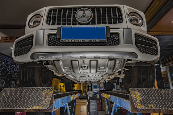 Bột phủ nhôm hợp kim bảo vệ động cơ Skid Plate cho bảo vệ Mercedes-Benz G500 dưới thân xe