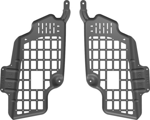Các tấm lưu trữ cửa sổ phía sau Black Molle tiện lợi cho thiết bị ngoài đường và công cụ phục hồi