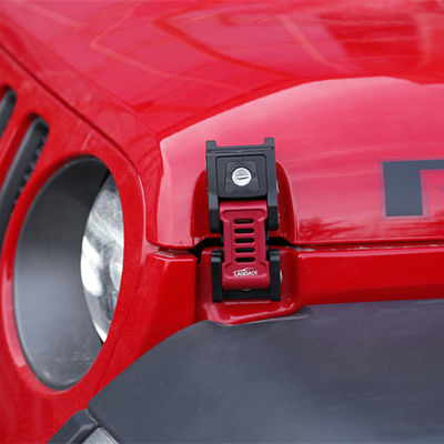 Jeep Wrangler JK JKU 2007-2017 Chiếc hộp khóa nắp bắt với chìa khóa 1 cặp Wrangler