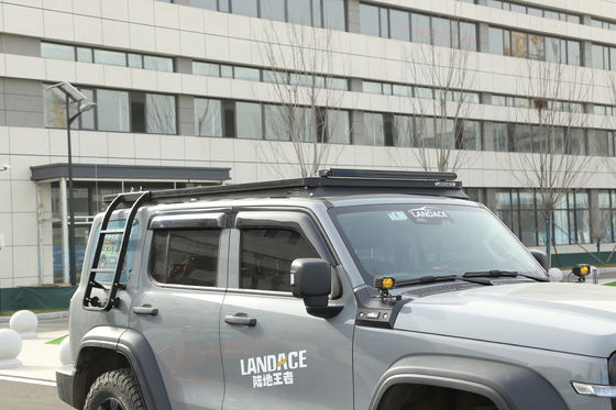 SUS304 2013-2017 Thùng 300 4x4 Chiếc xe bên ngoài kim loại nhôm thang leo bên mái