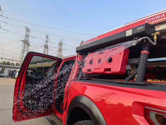 High- 4WD Black Powder Coating Aluminum Road Shower cho Trại Cắm trại Dịch vụ OEM được chấp nhận