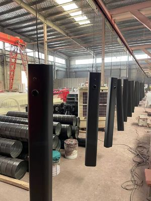 High- 4WD Black Powder Coating Aluminum Road Shower cho Trại Cắm trại Dịch vụ OEM được chấp nhận