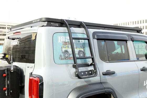 18-23 Wrangler Rubicon Jeep Fitment Đường thang gầm mái nhôm trực tiếp cho xe tăng 300