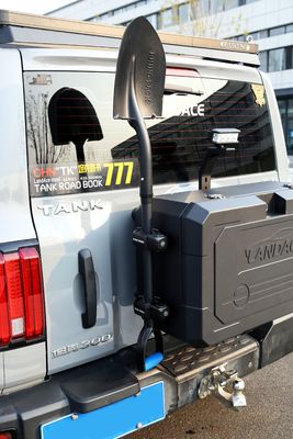 Hộp lưu trữ cửa sau nhôm ngoài đường tùy chỉnh kích thước cho xe tăng JEEP Wrangler 300
