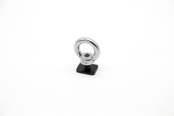 Đen bột phủ CNC mái nhà giá đỡ với thiết kế độc đáo và thép không gỉ Eyebolt Eye Nut
