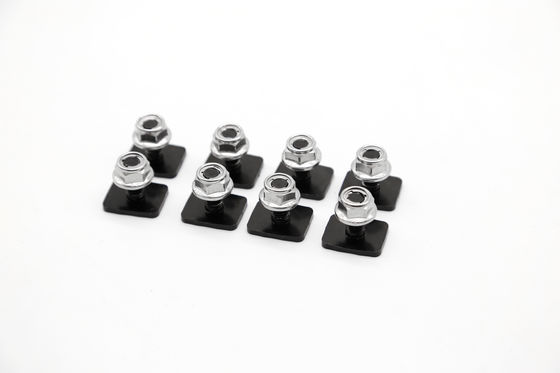 Đen bột phủ CNC mái nhà giá đỡ với thiết kế độc đáo và thép không gỉ Eyebolt Eye Nut