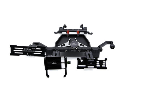 Nắp bàn điều khiển trung tâm đa chức năng hợp kim nhôm cho Jeep Wrangler năm 2013-2017