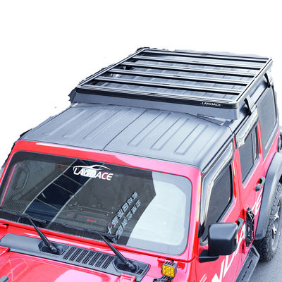 Chiếc xe hành lý lắp đặt giá đỡ mái nhà tùy chỉnh phụ kiện xe cho Jeep Wrangler JL