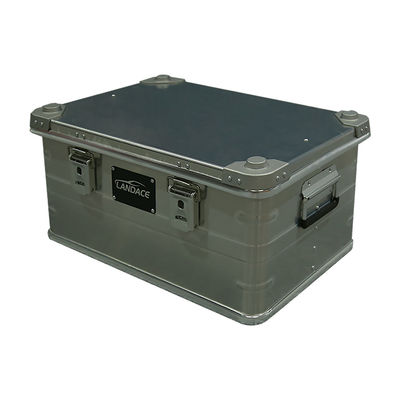 600 * 400 * 300mm Anodized Aluminium Alloy Outdoor Hiking Storage Box cho Vintage Glamping
