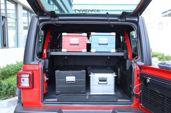 Jeep Cargo Bàn lưu trữ nội bộ Đen nhôm ép dùng cho sản phẩm lưu trữ