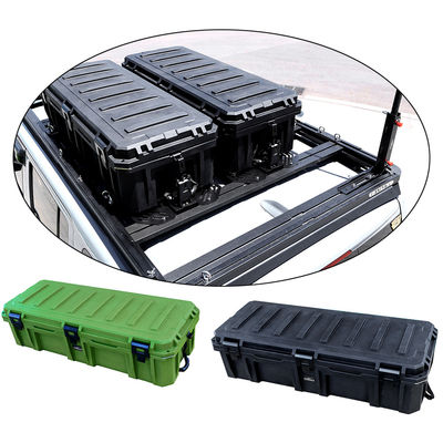 110L Heavy Duty xe ô tô mái nhà giá đỡ gắn hộp công cụ điện với bánh xe và gói vỏ