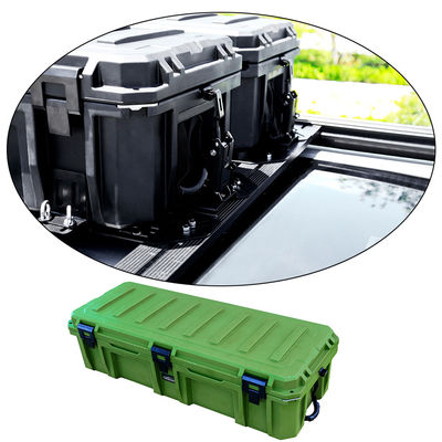 110L Heavy Duty xe ô tô mái nhà giá đỡ gắn hộp công cụ điện với bánh xe và gói vỏ