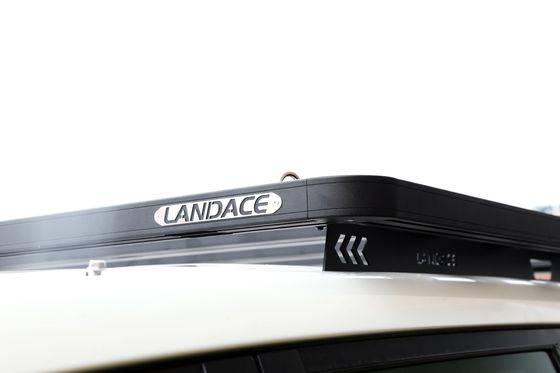 4X4 Thiết bị phụ kiện bên ngoài xe Đứng hành lý nhôm cho Toyota Land Cruiser LC200