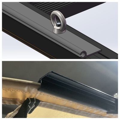 Ứng dụng cắm trại hạng nhẹ Áo trần xe ô tô Bức tường bên ngoài Lều chống nước Chỉ số 3000 mm