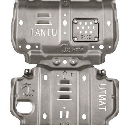 18 Toyota Tundra Silver Engine Protector Skid Plate với lỗ và cài đặt xe gốc