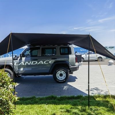 Khu vực rộng Universal chống nước ô tô chống nắng Canopy cho RV SUV Roof Racks ngoài trời cắm trại