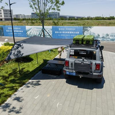 Khu vực rộng Universal chống nước ô tô chống nắng Canopy cho RV SUV Roof Racks ngoài trời cắm trại