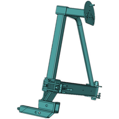 Động cơ chở bánh xe phụ màu đen ngoài đường được thiết kế và sản xuất bởi Custom Metal Fabrication