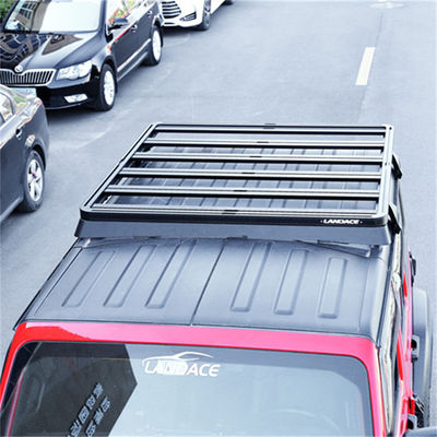 Jeep Wrangler 2008-2013 1500*1425*55mm Bụi phủ bột Cửa hàng mái nhà phẳng với thang bên