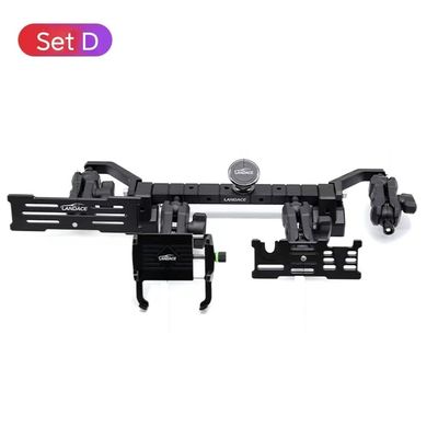 Trung tâm Console Dashboard Điện thoại cầm đệm cho Jeep Wrangler phụ kiện Bracket Đen
