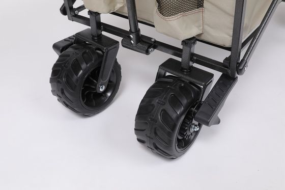 Xe bãi biển tiện lợi với tay cầm ergonomic và bánh xe 7x1.75 inch 101x51x108cm