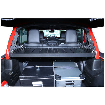 Bề mặt sơn bột chắc chắn và dễ cài đặt giá đỡ cho khu vực hàng hóa phía sau Jeep Wrangler