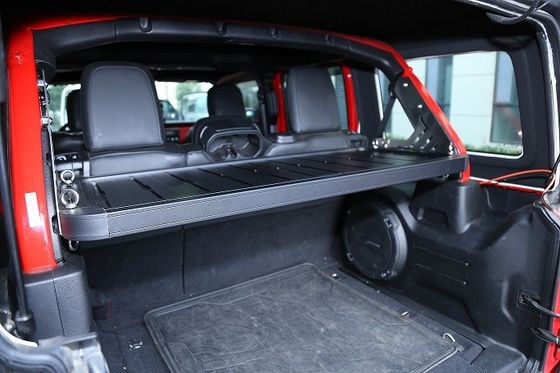 Nâng cấp Jeep Wrangler của bạn với Hardtop Nội thất Cargo Rack và Hanger Bar System