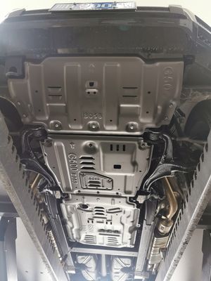 Hợp kim nhôm Mercedes G500 Chassis Guard Engine Skid Plate Easy Bolt-On cài đặt