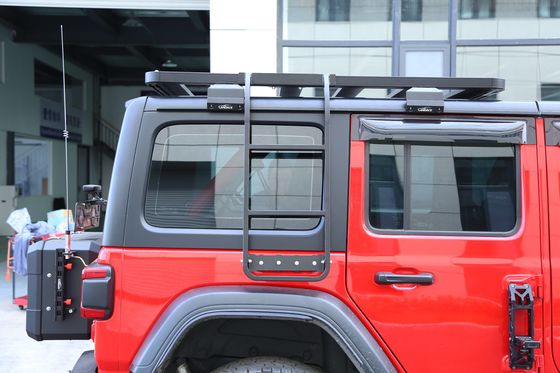 Tùy chỉnh phù hợp 833 * 400 * 261 mm thang mái xe hơi nhôm cho 18-23 Wrangler Rubicon Jeep