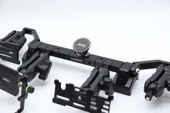 Screen Rotating Holder Screen Swivel Mount Bracket Center Console Bracket xe ô tô điện thoại di động đứng cho Jeep Wrangler