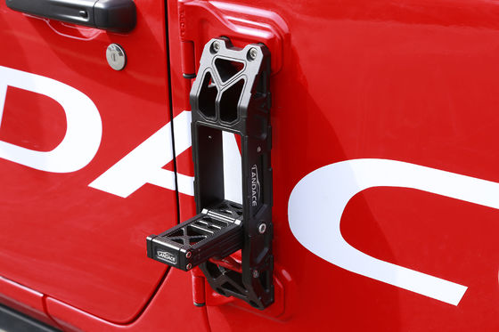 Bán trực tiếp Cửa xe máy CNC bước cho Jeep Wrangler JL JK dễ tiếp cận mái nhà