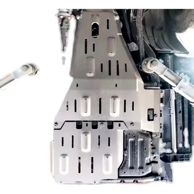 Hợp kim nhôm bạc dưới vỏ động cơ cho Wrangler JK JL Off-Road 4X4 phụ kiện