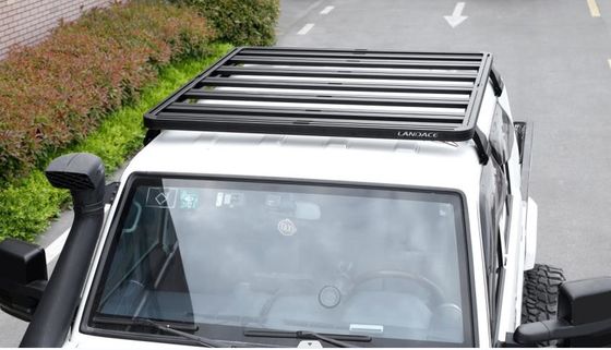1400X1320mm Black Powder Coating Roof Rack cho Toyota 4x4 Xe phụ kiện bên ngoài