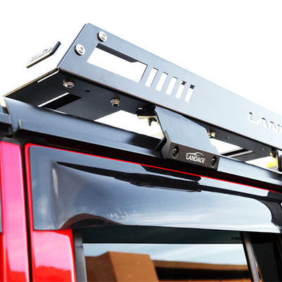Jeep Wrangler JL JK Roof Rack Tray với khung gió và hỗn hợp nhôm hỗn hợp hành lý