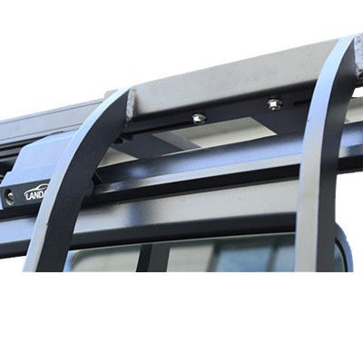 Đường thang bên trực tiếp nền tảng giá đỡ mái nhà cho Jeep Wrangler JL Custom Black Powder Coating