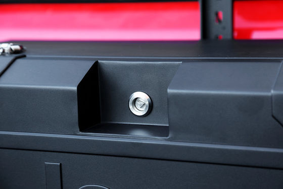 JL JK phụ kiện bên ngoài hộp kim loại gắn đinh với lớp phủ bột tùy chỉnh màu đen