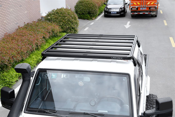 Đặt đặt Đen mái nhà Cầm hành lý Gear Bracket Platform cho TOYOTA LC 79 Pick-up Ute